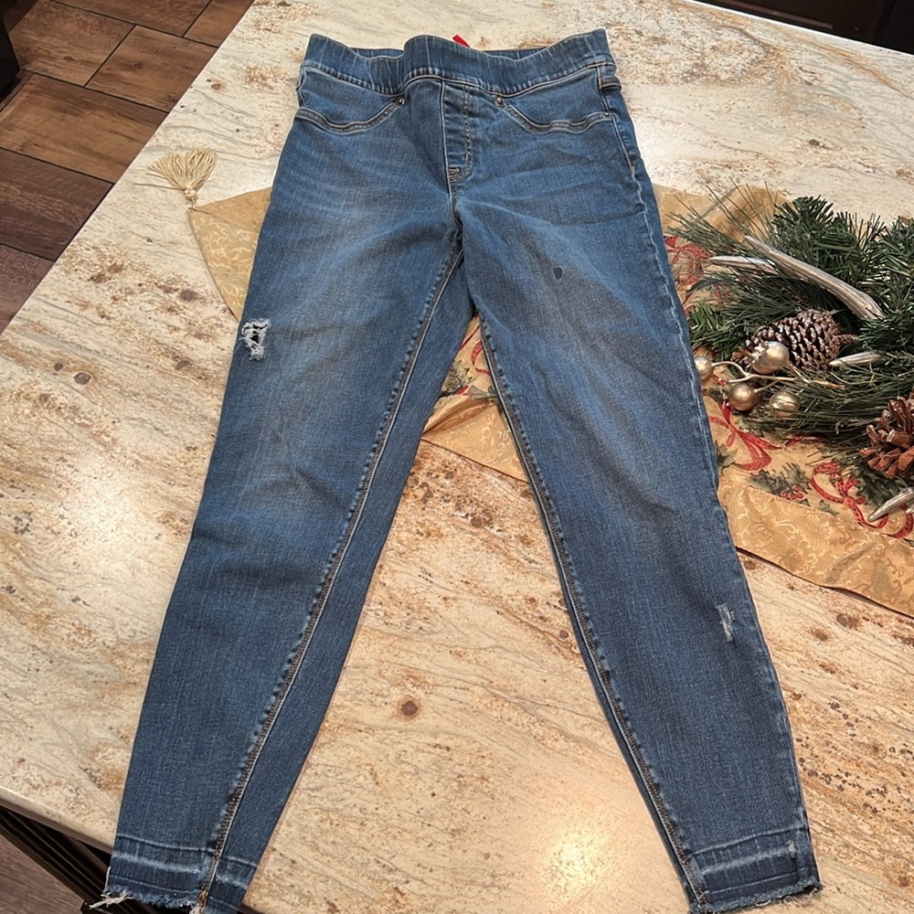 Spanx denim jeans. Size medium
